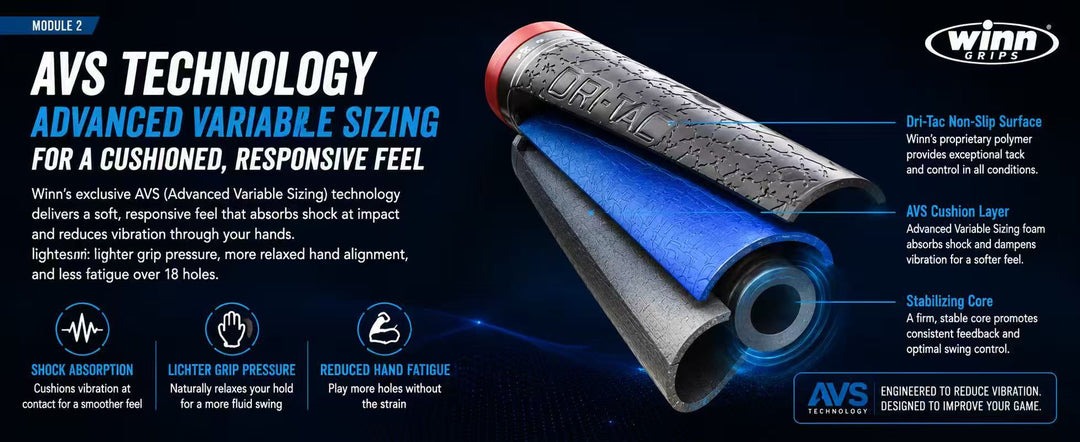 Why Winn? Feel the Difference in Every Swing