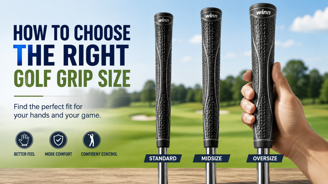 How to Choose the Right Golf Grip Size: Standard, Midsize or Oversize?