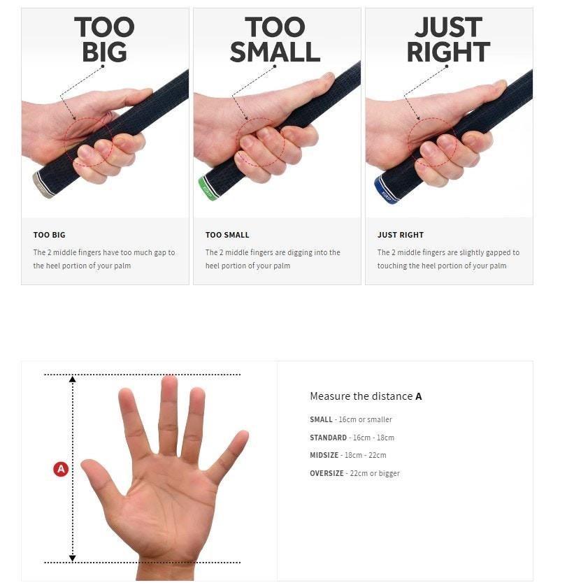 Standard, Midsize, or Oversize — Does Your Golf Grip Size Really Matter?