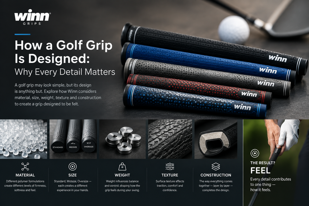 How a Golf Grip Is Designed: Why Every Detail Matters