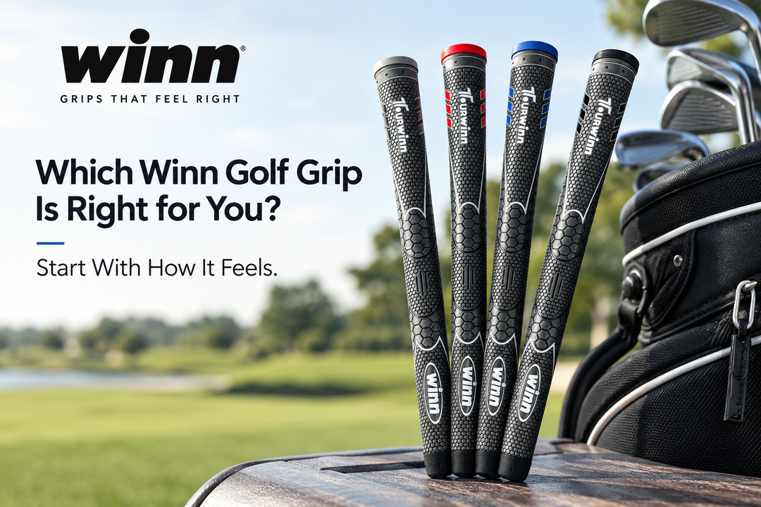 Which Winn Golf Grip Is Right for You? Start With How It Feels