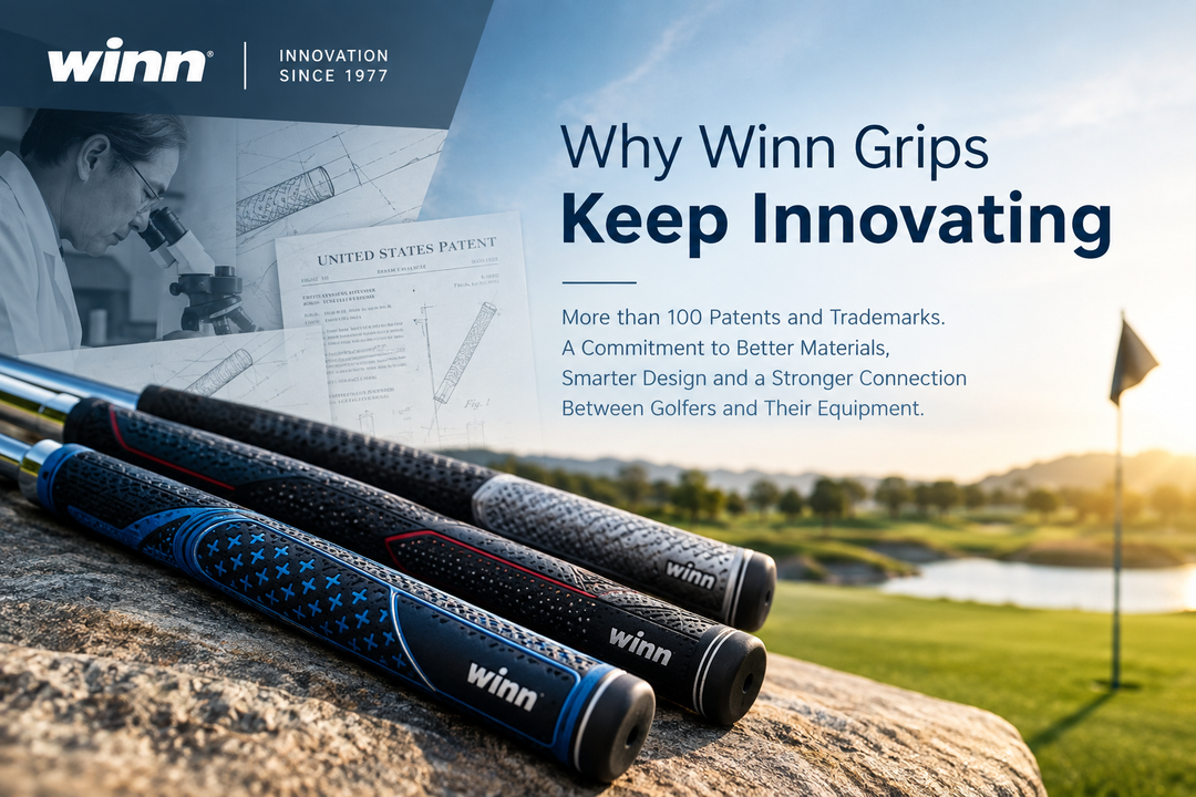 Why Winn Grips Keep Innovating: More Than 100 Patents and Trademarks