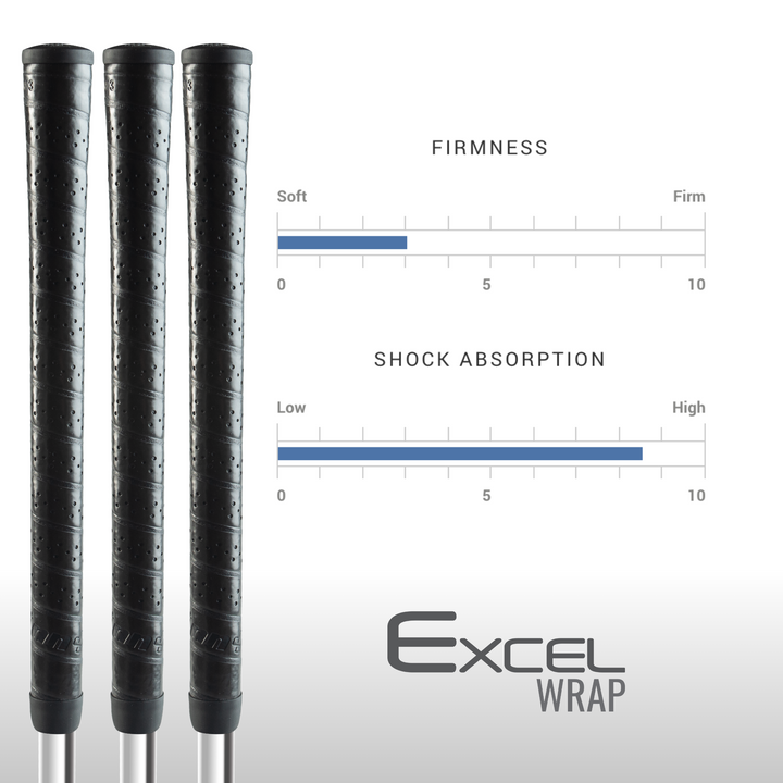 Winn Grips - Excel Wrap Golf Grip - Black