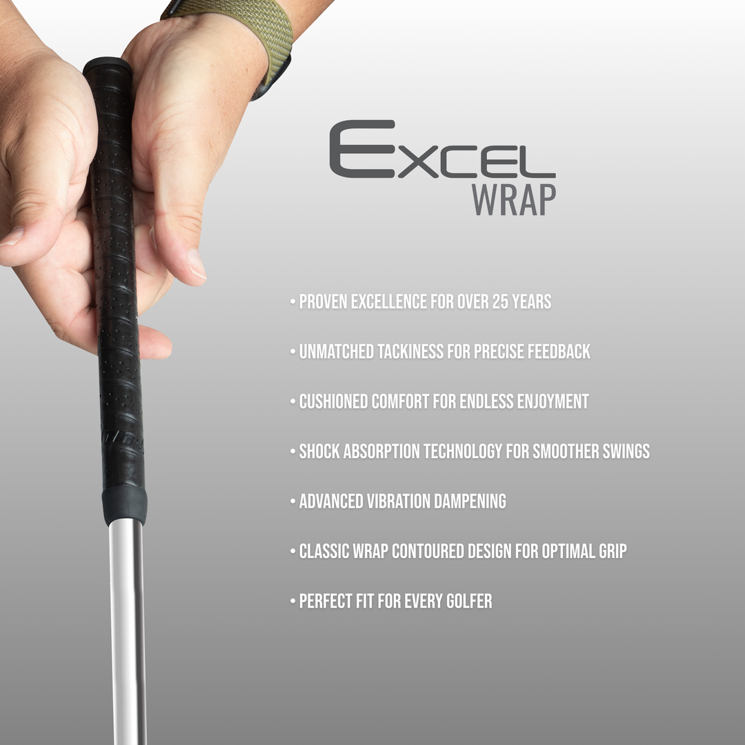 Winn Grips - Excel Wrap Golf Grip - Black