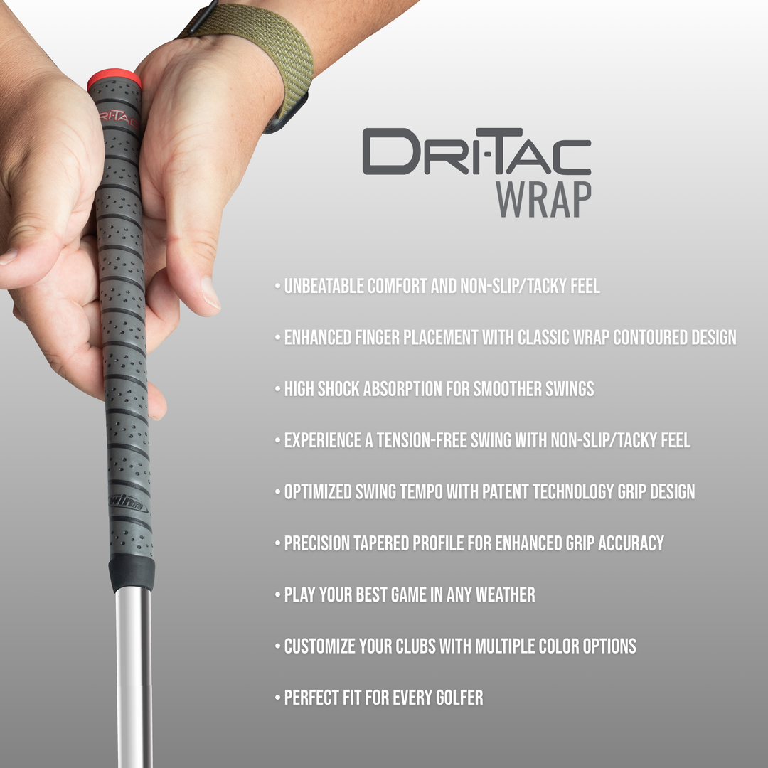 Dri-Tac Midsize Pistol Dark Gray Designed by Winn - The Best Grips in  Fishing