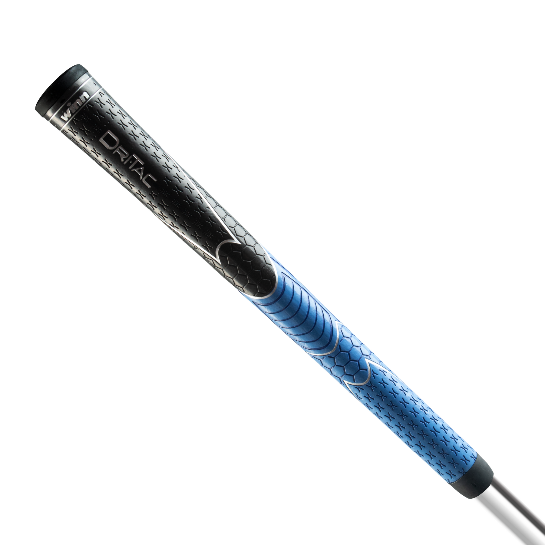 Winn Grips - DRI•TAC Midsize Golf Grip - Black / Blue – Winn Grips 