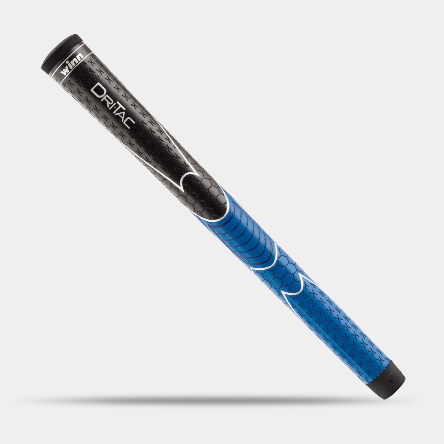 Winn Dri-Tac Standard Grip, Impugnatura Per Mazze Da Golf, Nero/rosso, Peso 50g, Comfort Antiscivolo