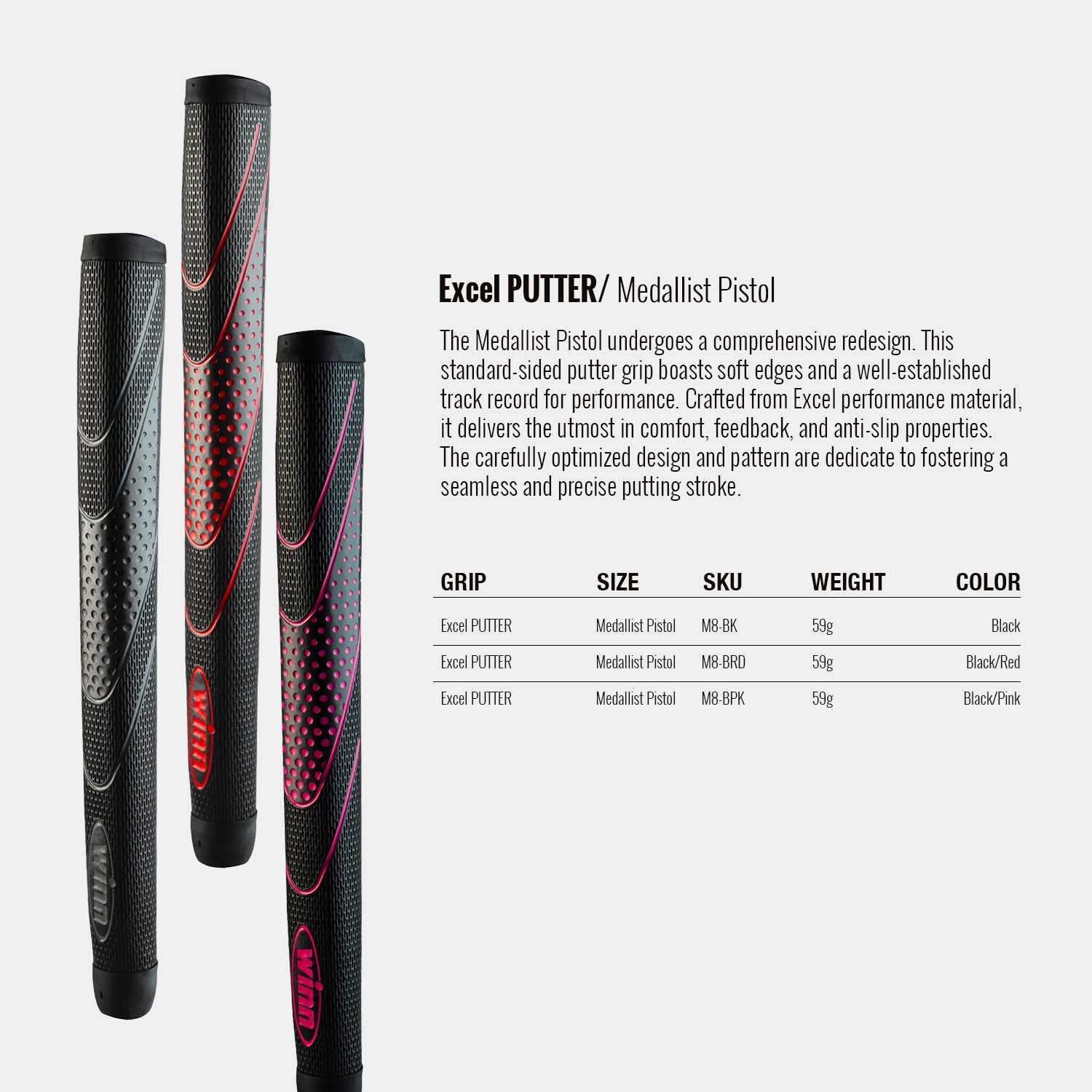 Excel PUTTER – Winn Grips® - Official Online Store