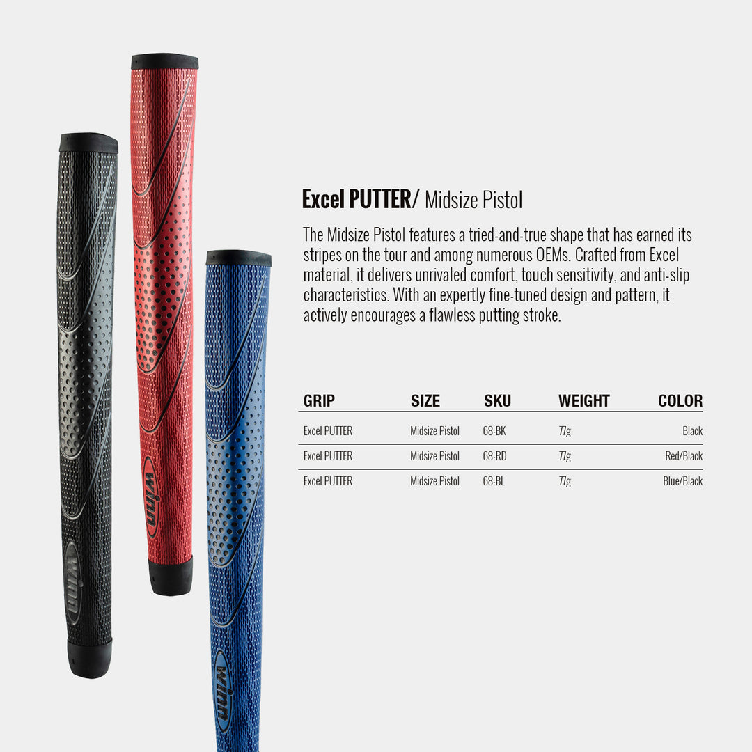 Excel PUTTER Winn Grips® Official Online Store